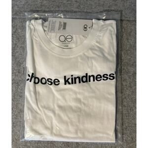 NEW*Queer Eye Choose Kindness White T-shirt Size Large